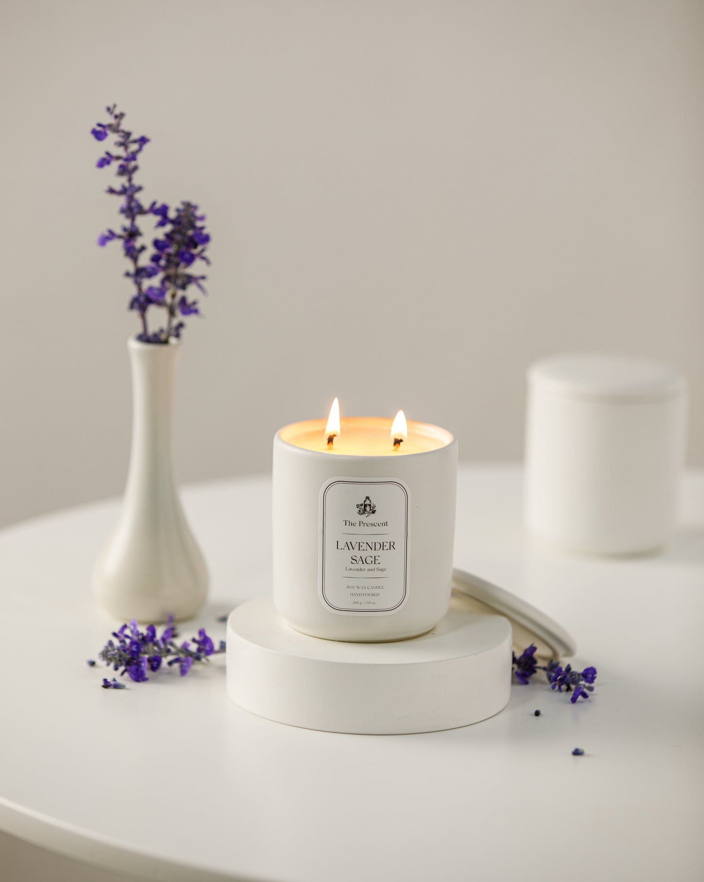 LAVENDER SAGE - SCENTED CANDLE