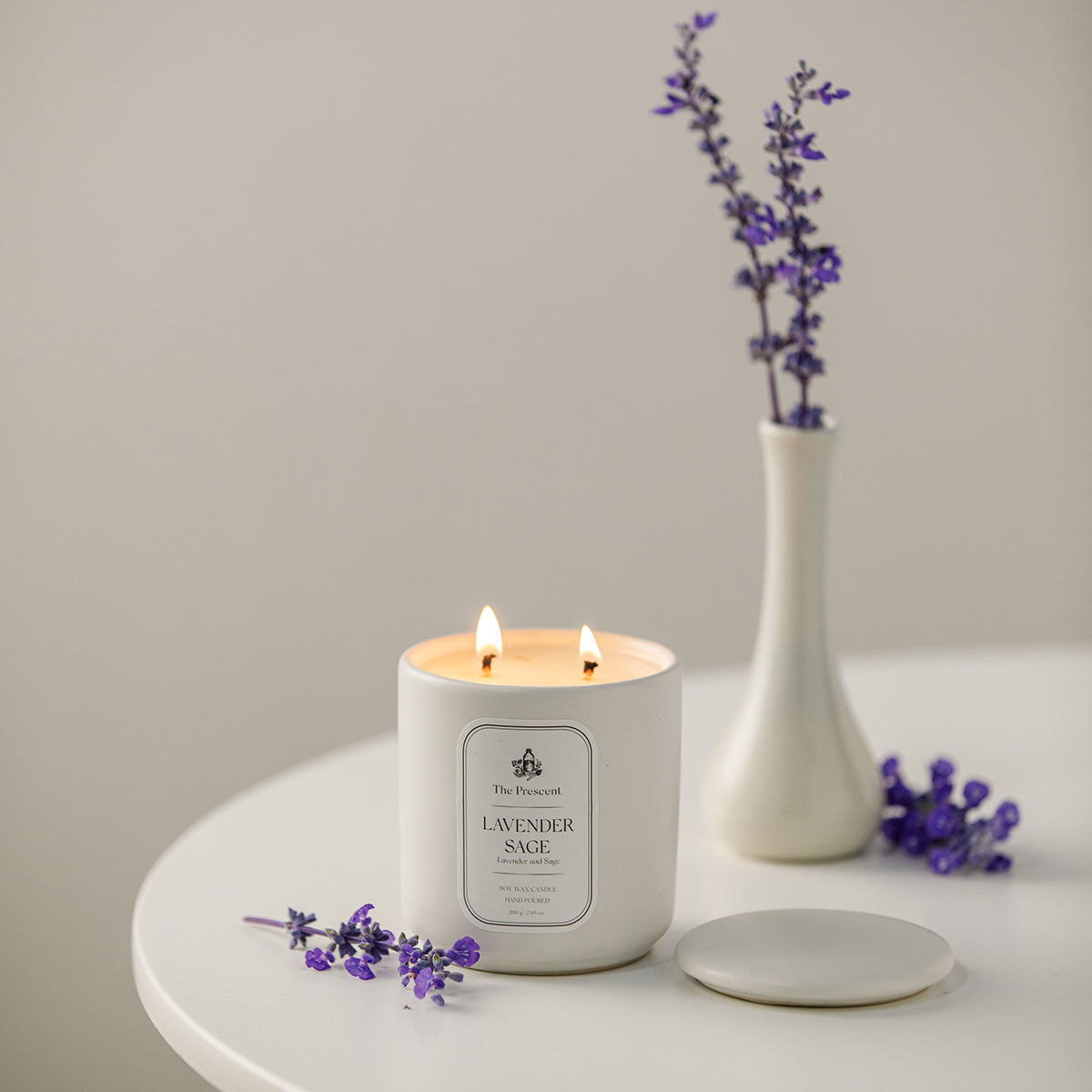 LAVENDER SAGE - SCENTED CANDLE