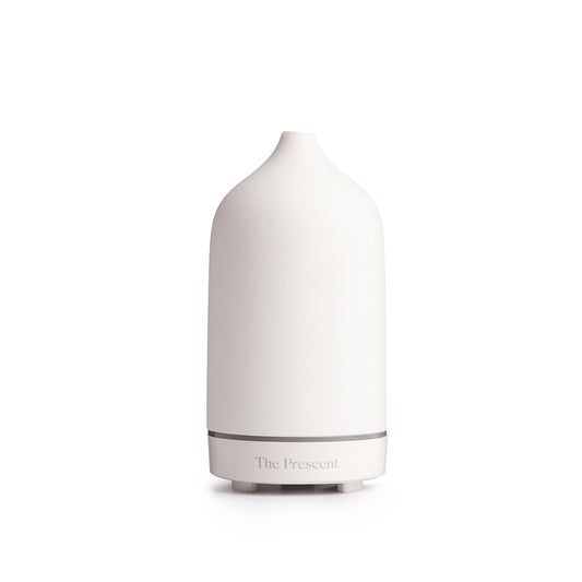 White Porcelain Ceramic Aroma Humidifier เครื่องพ่นไอน้ำอโรม่า เซรามิกพอร์ซเลน